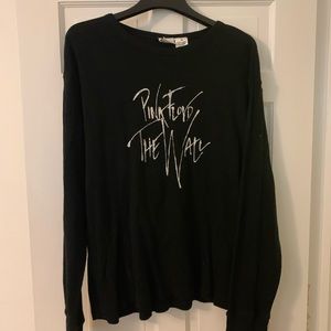 Black long sleeve Pink Floyd "The Wall" shirt